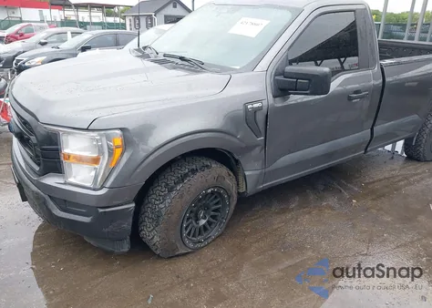 2022 Ford F-150 Xl из США, поврежденный, VIN 1FTMF1CB1NKE51677